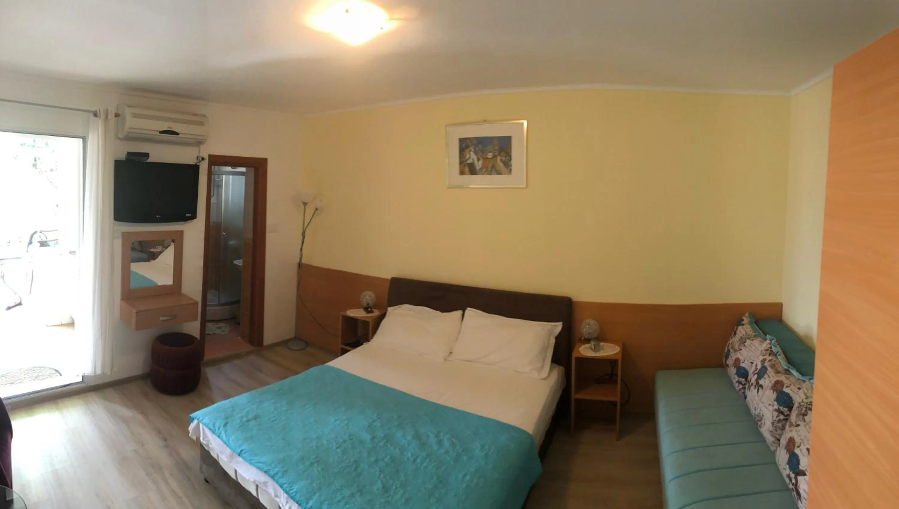 Toilet, Bed in Apartments Sveti Stefan MNE