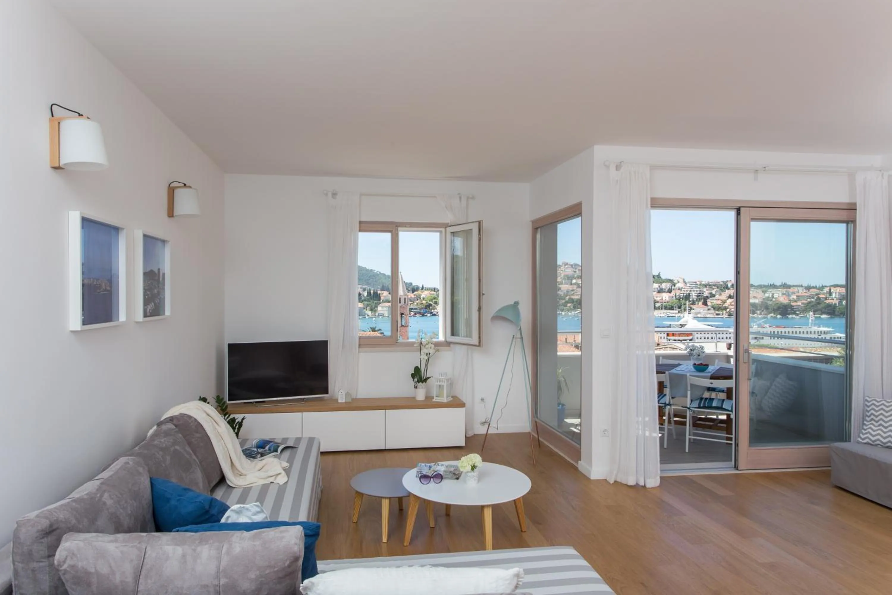 Living room in Apartments Villa Karmen