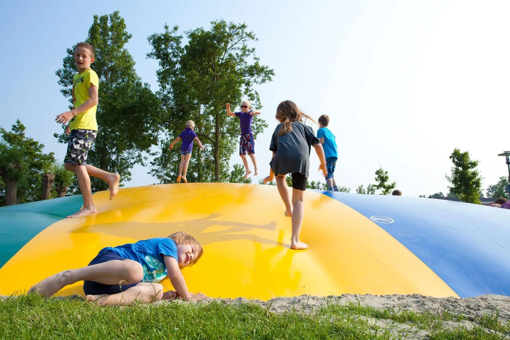Children play ground in EuroParcs Schoneveld