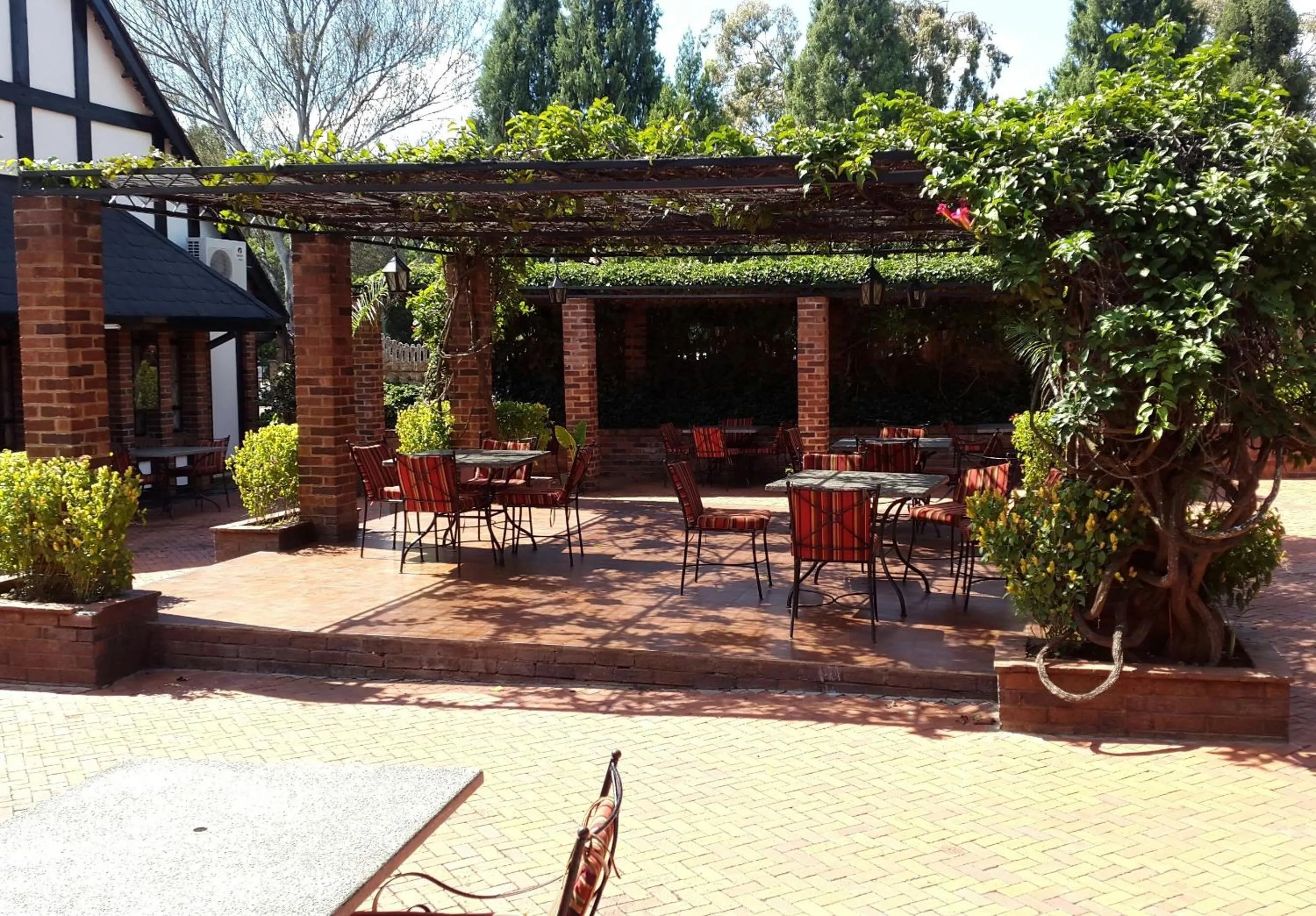 Garden in Cresta Churchill Hotel