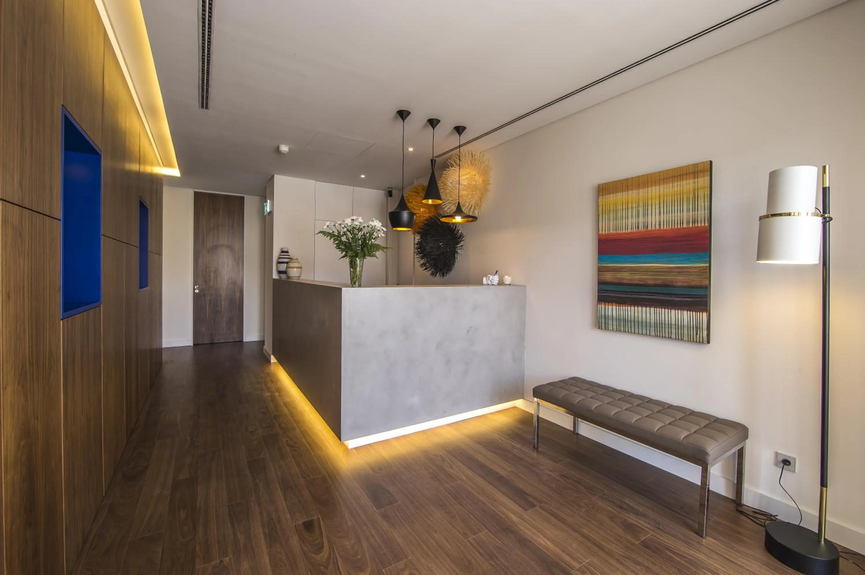 Lobby or reception in Somewhere - Estoril Guesthouse