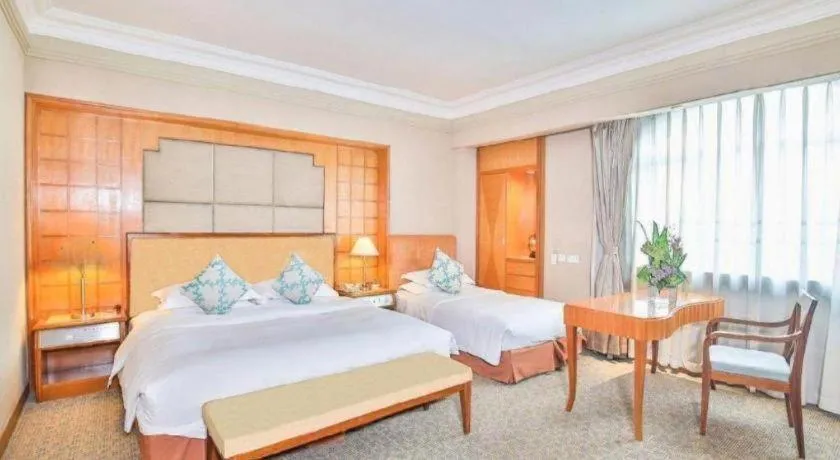 Bed in Haihua Hotel Hangzhou
