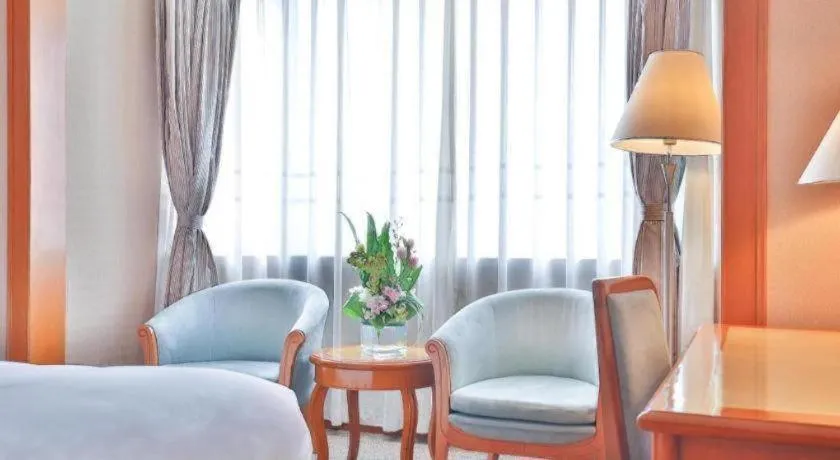 Bed in Haihua Hotel Hangzhou