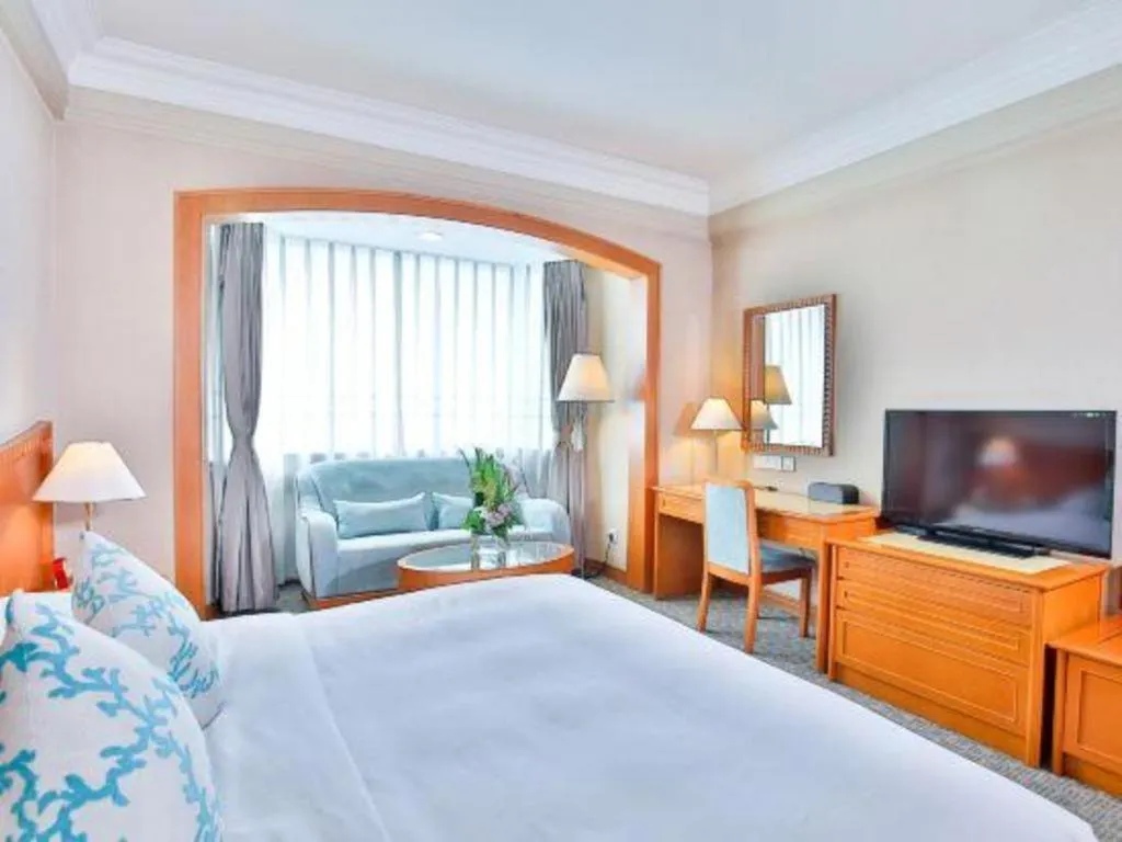 Bed in Haihua Hotel Hangzhou