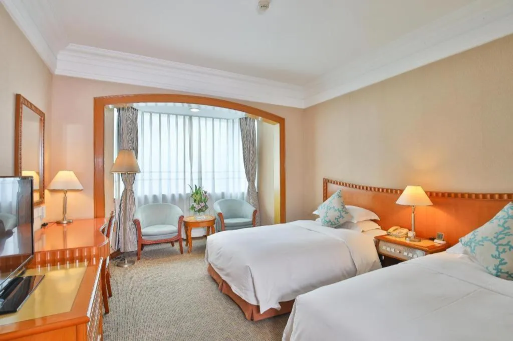 Bed in Haihua Hotel Hangzhou