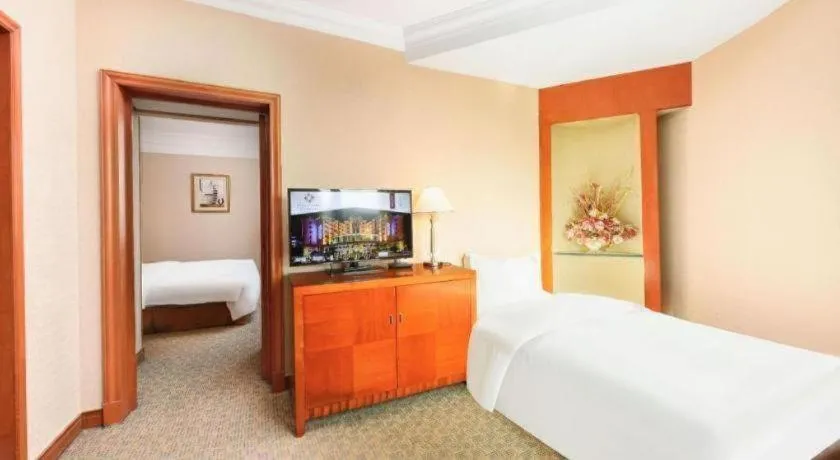 Bed in Haihua Hotel Hangzhou