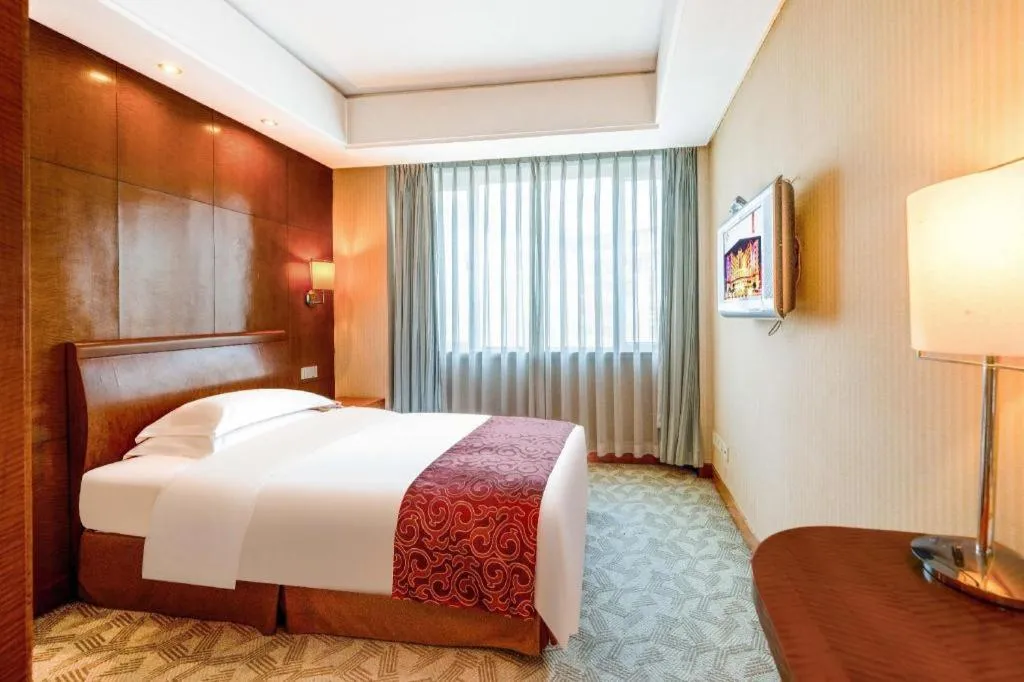 Bed in Haihua Hotel Hangzhou