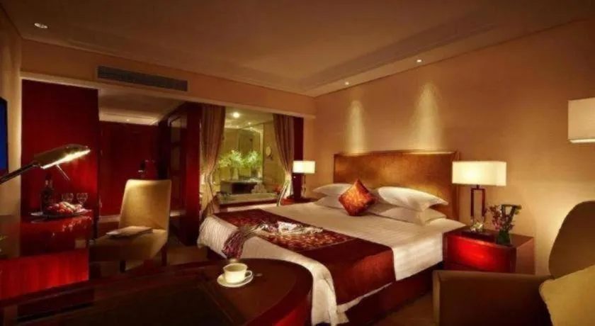 Bed in Maison New Century Hotel Ningbo