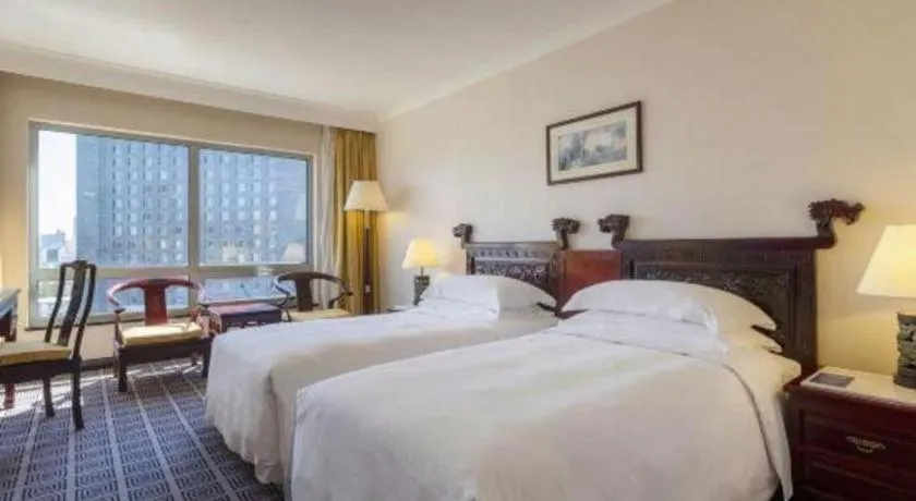 Bed in Grand Skylight Hotel Royal, Beijing