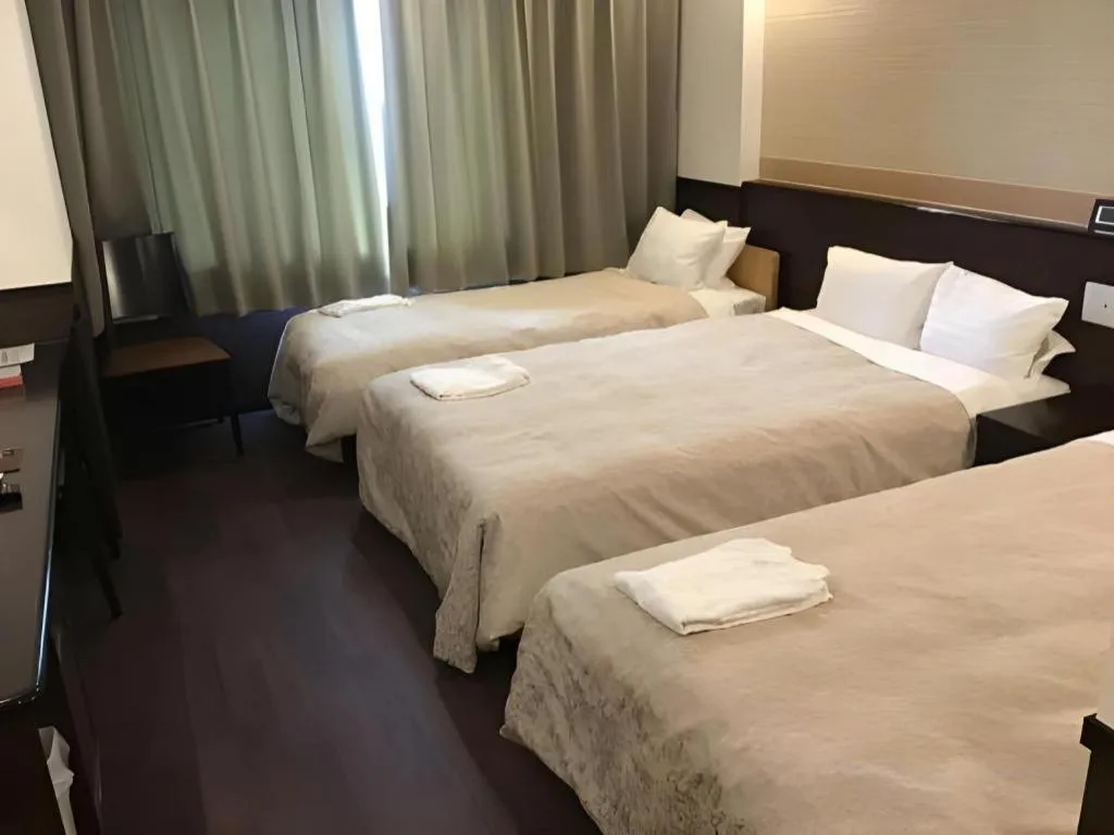 Bed in Hotel Gran View Okinawa