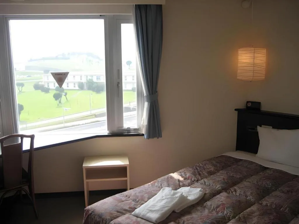 Bed in Hotel Gran View Okinawa