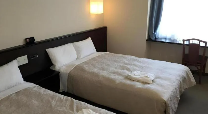 Bed in Hotel Gran View Okinawa