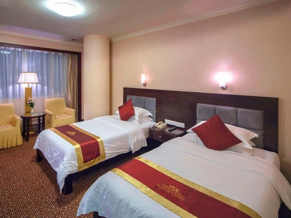 Bed in Osotto Recreation Hotel Baiyun