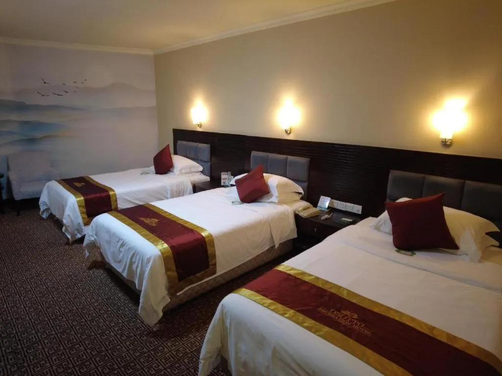 Bed in Osotto Recreation Hotel Baiyun