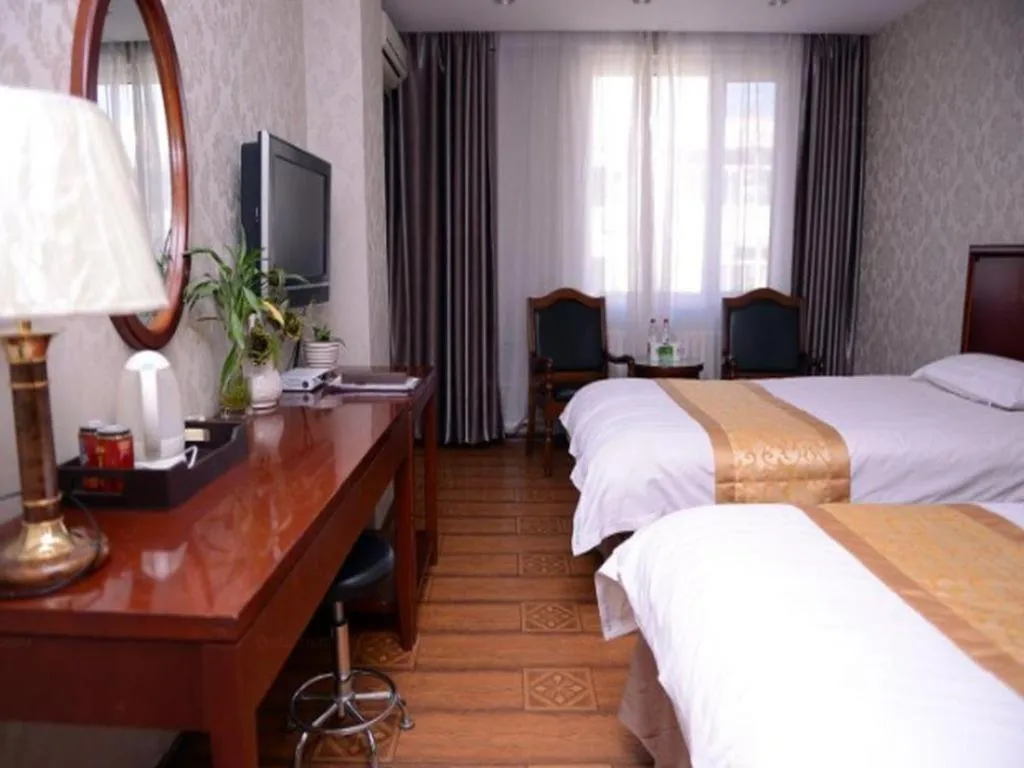 Bed in GreenTree Inn Harbin Central Avenue