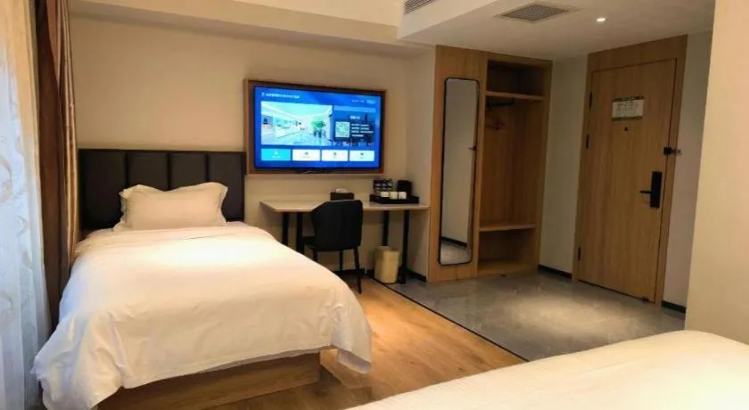 Bed in GreenTree Inn Harbin Central Avenue