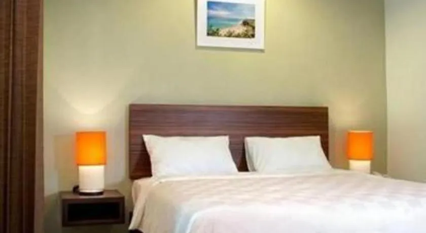 Bed in The Studio Inn Nusa Dua