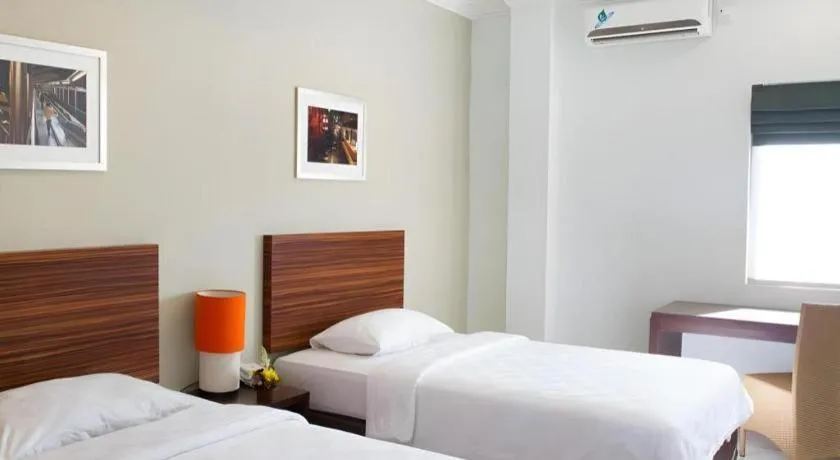 Bed in The Studio Inn Nusa Dua