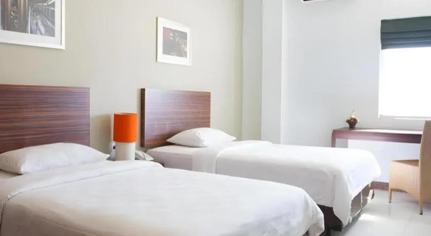 Bed in The Studio Inn Nusa Dua