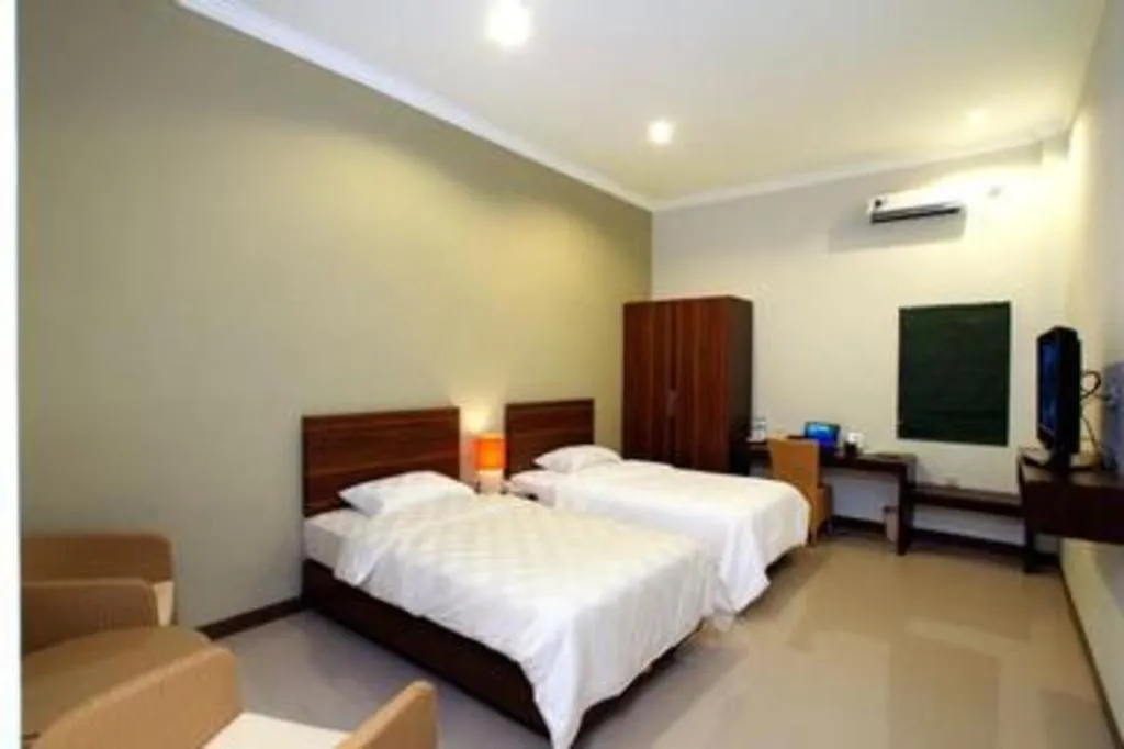 Bed in The Studio Inn Nusa Dua