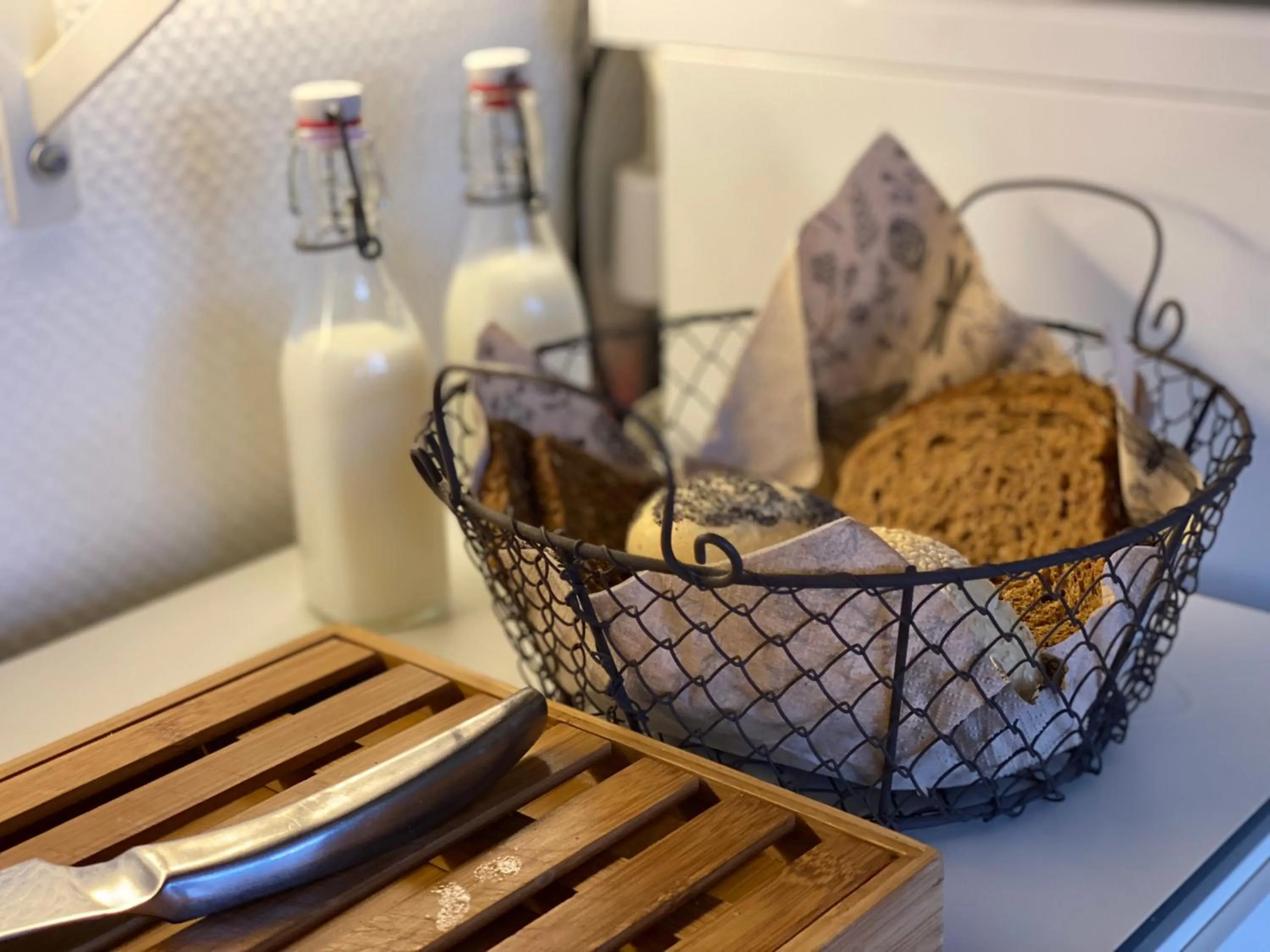 Food and drinks in Piccobello Bed & Breakfast Valløby Køge