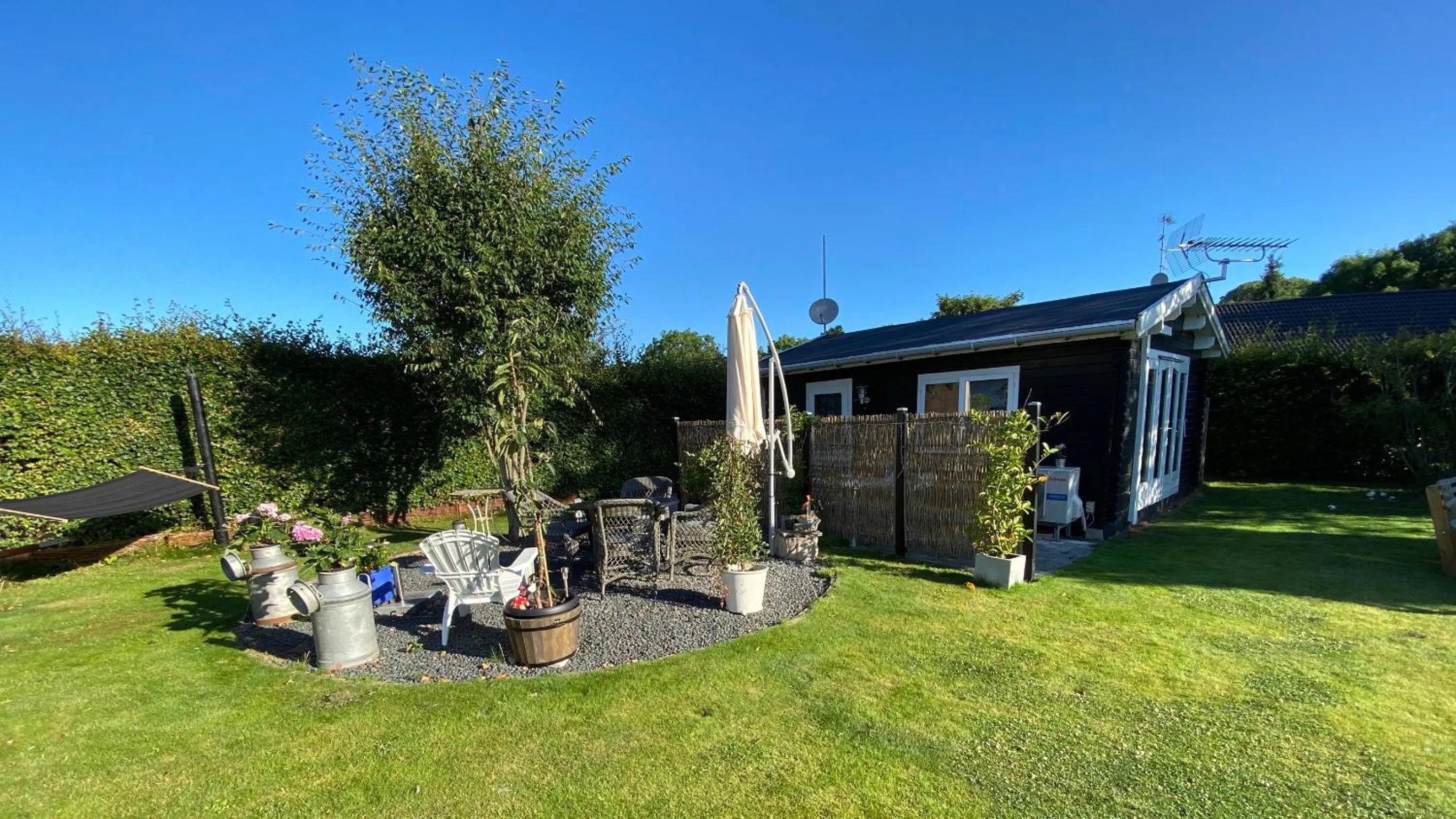 Garden in Piccobello Bed & Breakfast Valløby Køge