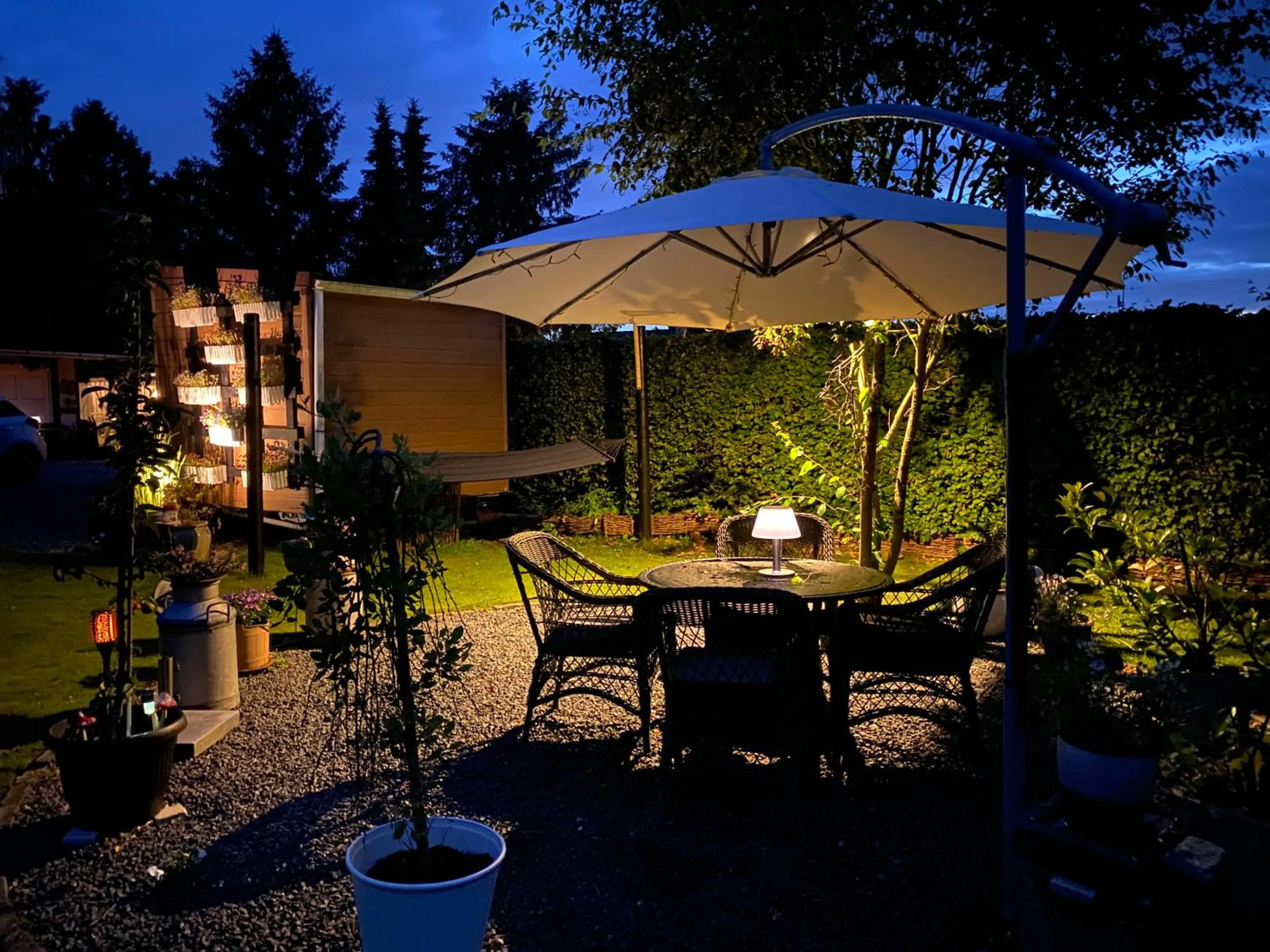 Garden in Piccobello Bed & Breakfast Valløby Køge