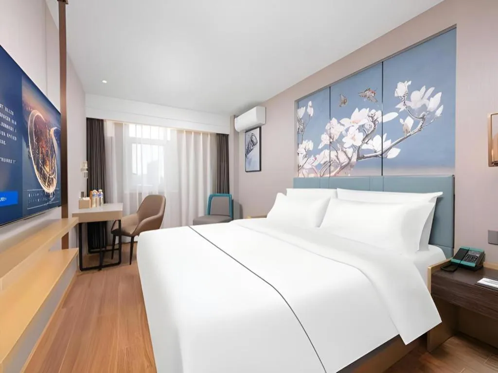 Bed in Magnotel Classic Shenyang General Hospital of Northern Theater Command