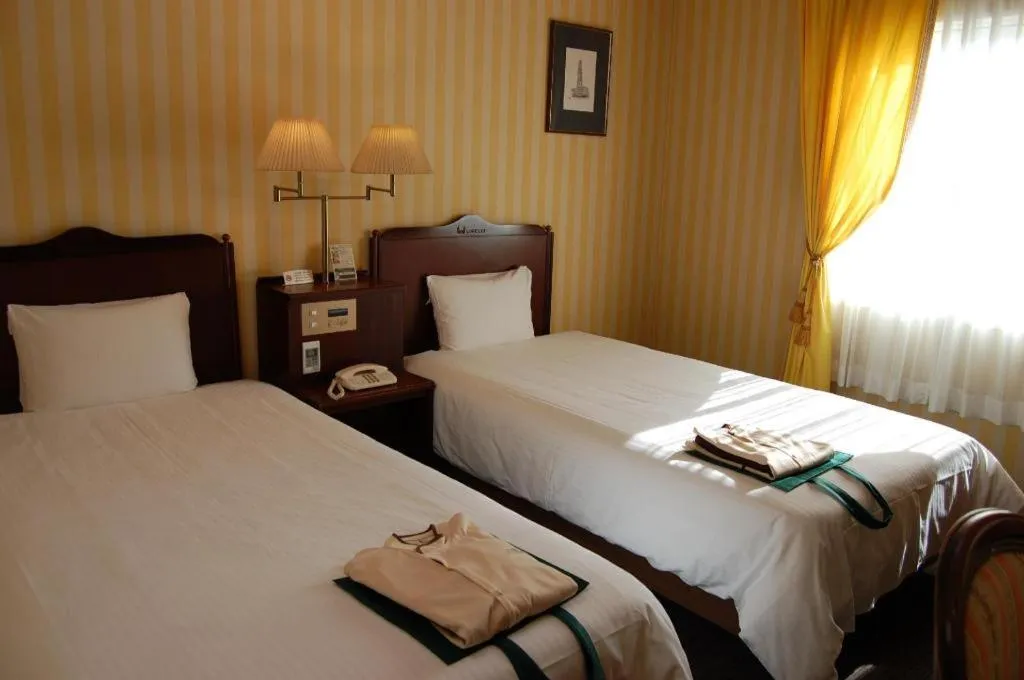 Bed in Hotel Lorelei