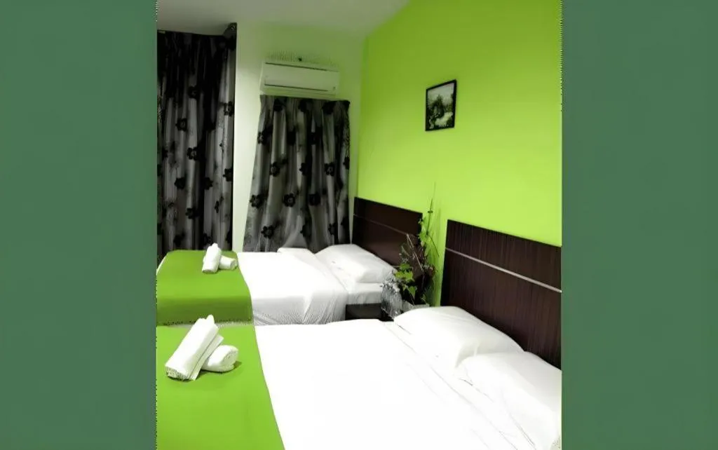 Bed in Eco Hotel Putra Kajang