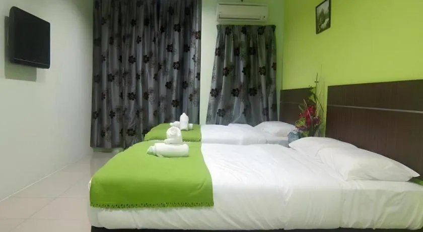 Bed in Eco Hotel Putra Kajang