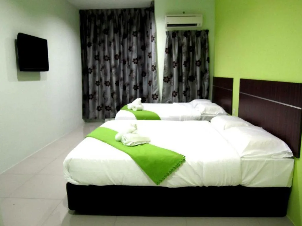 Bed in Eco Hotel Putra Kajang