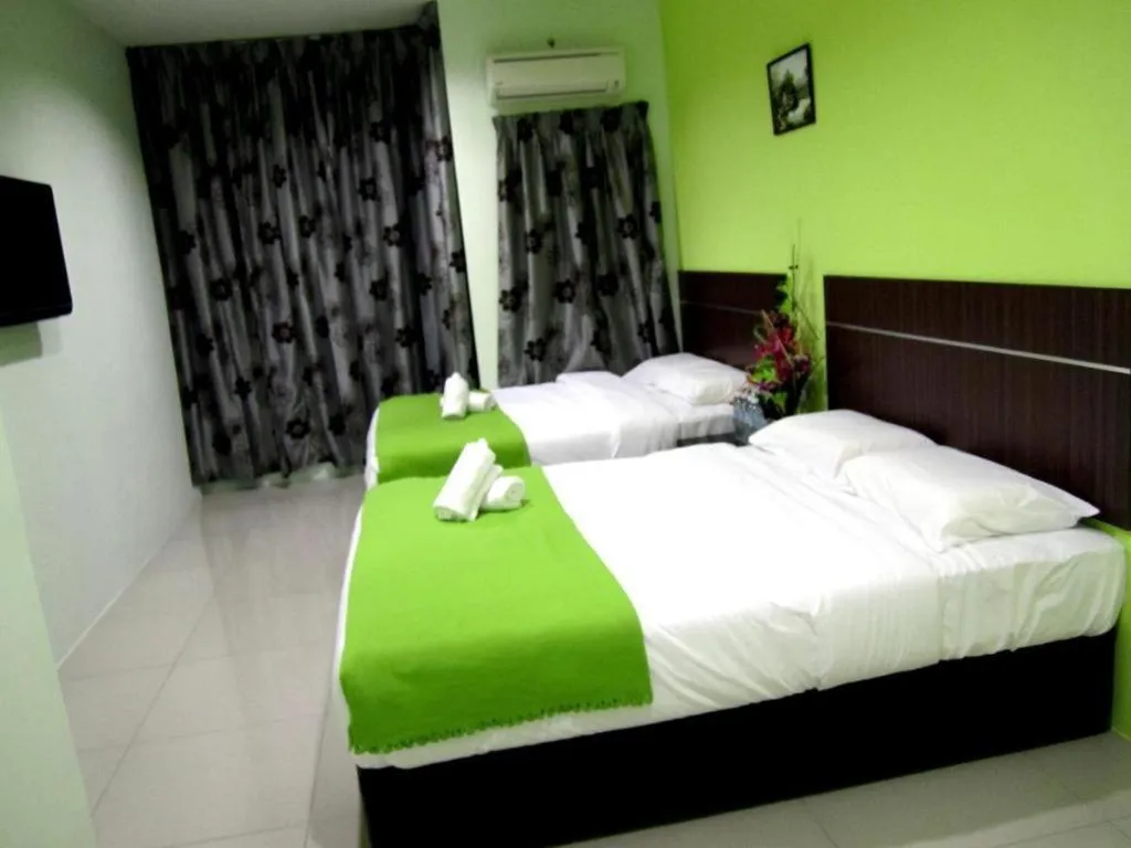 Bed in Eco Hotel Putra Kajang