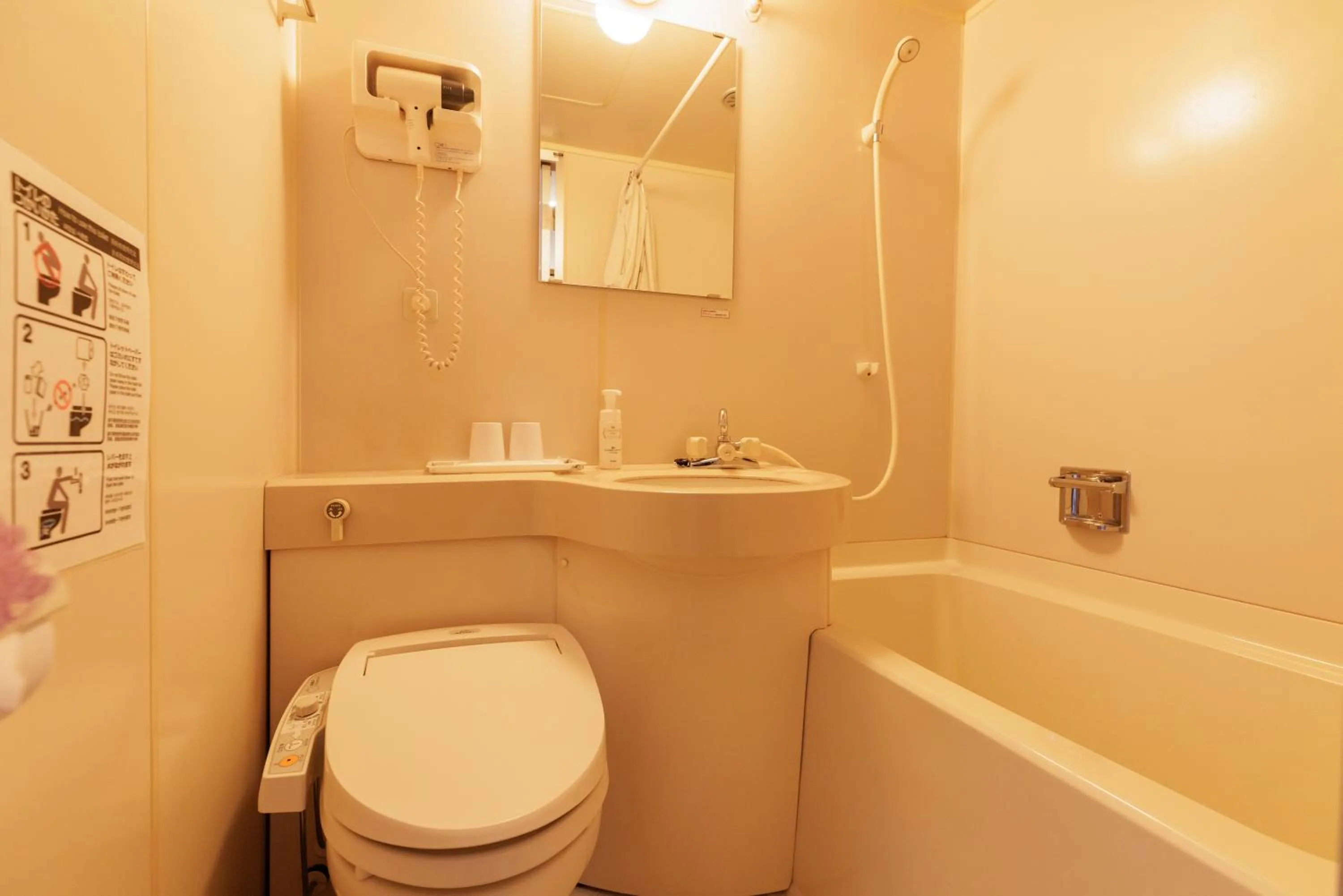 Toilet in Ashibetsu Onsen Starlight Hotel