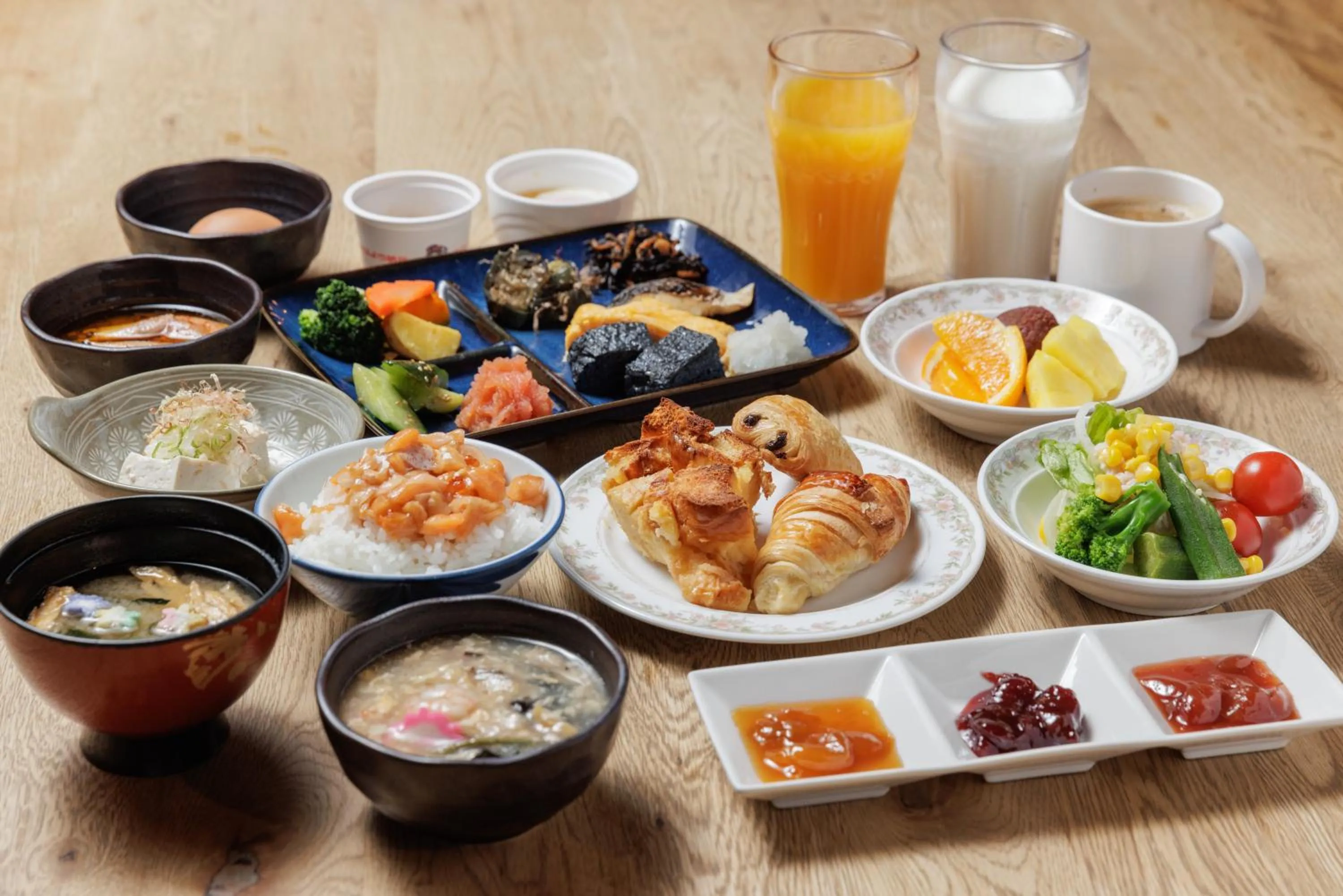 Food in Ashibetsu Onsen Starlight Hotel