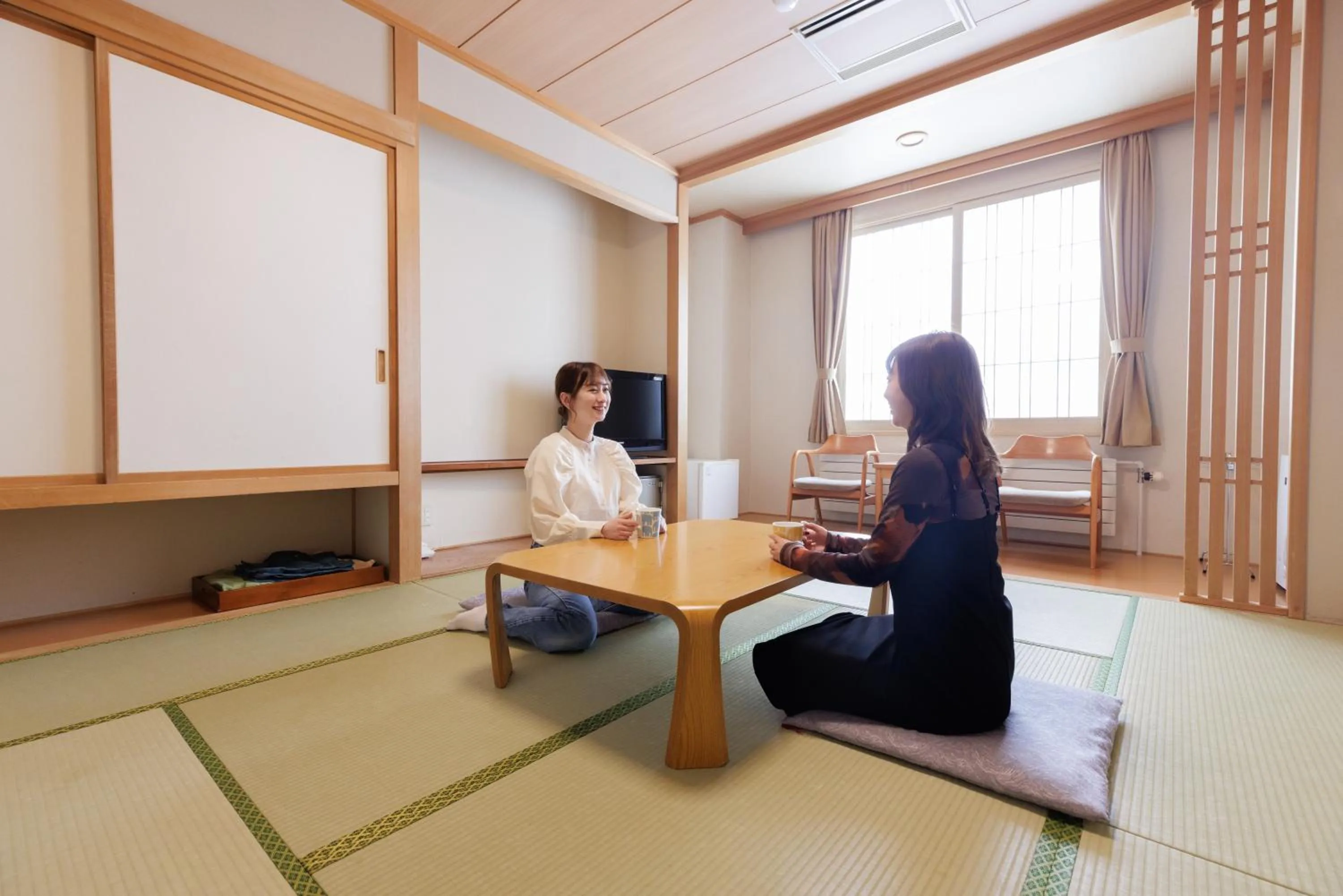 People in Ashibetsu Onsen Starlight Hotel
