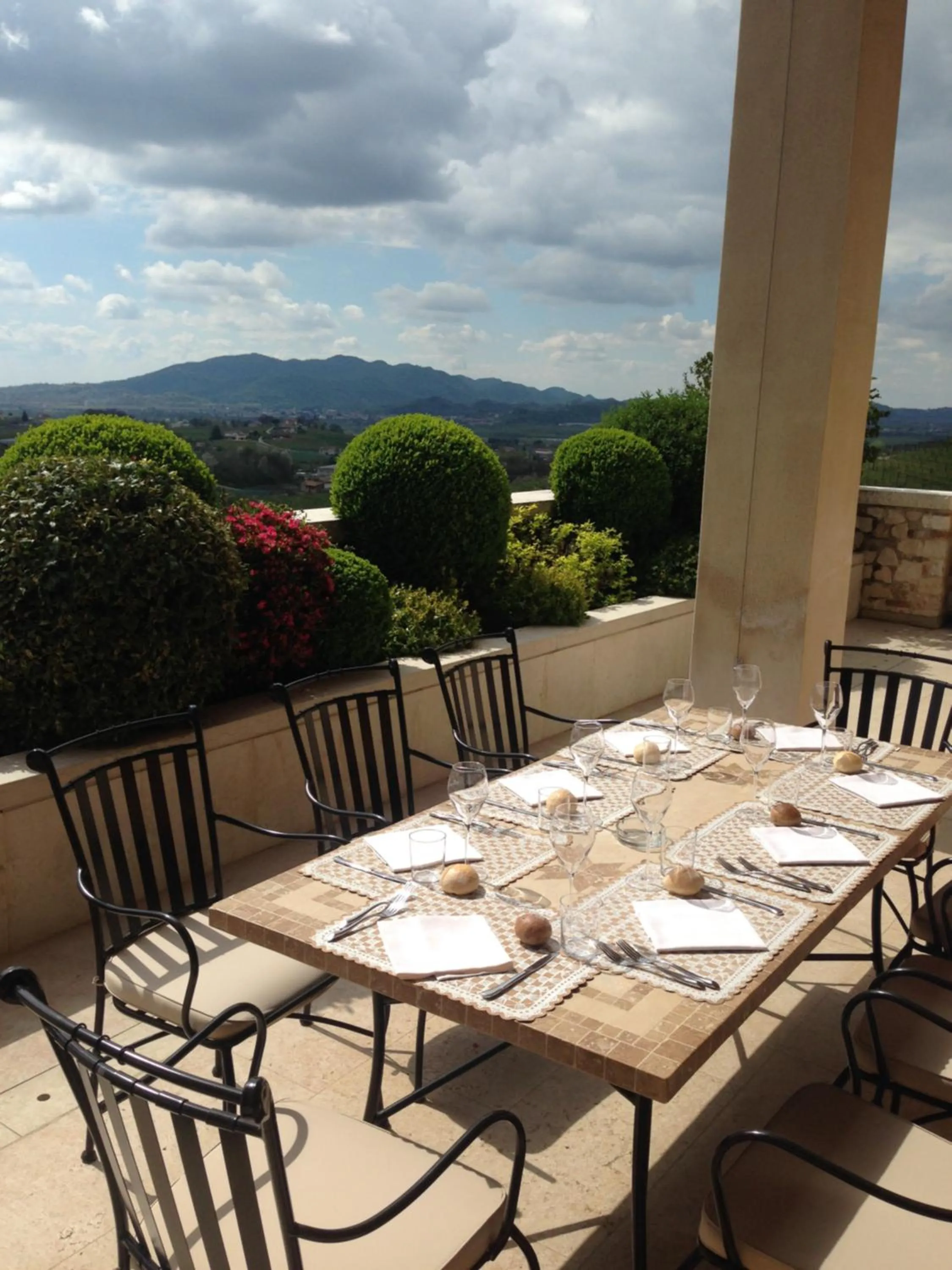 Balcony/Terrace in Agriturismo Vedova