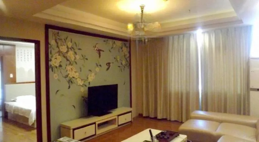 Bed in GreenTree Inn Guangdong Huizhou Chenjiang Intercity Rail Station Business Hotel