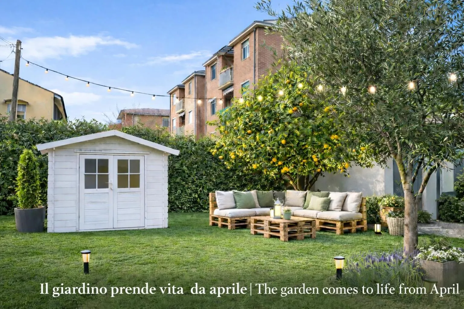 Garden in The Green Gate - Airport Guest House