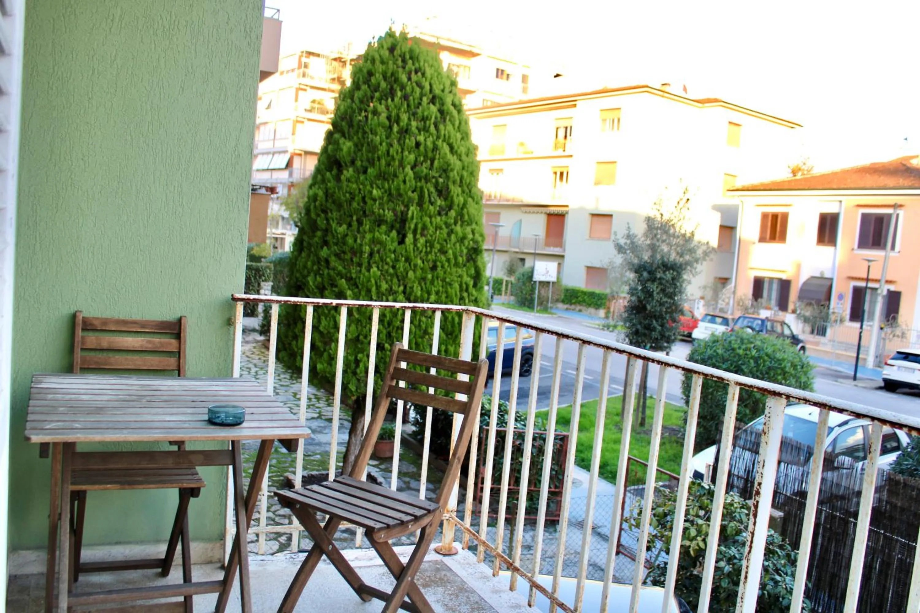 Balcony/Terrace in The Green Gate - Airport Guest House
