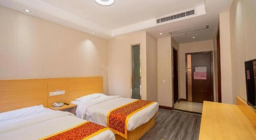 Bed in 7 Days Inn Wuhan Huaqiaocheng Happy Valley