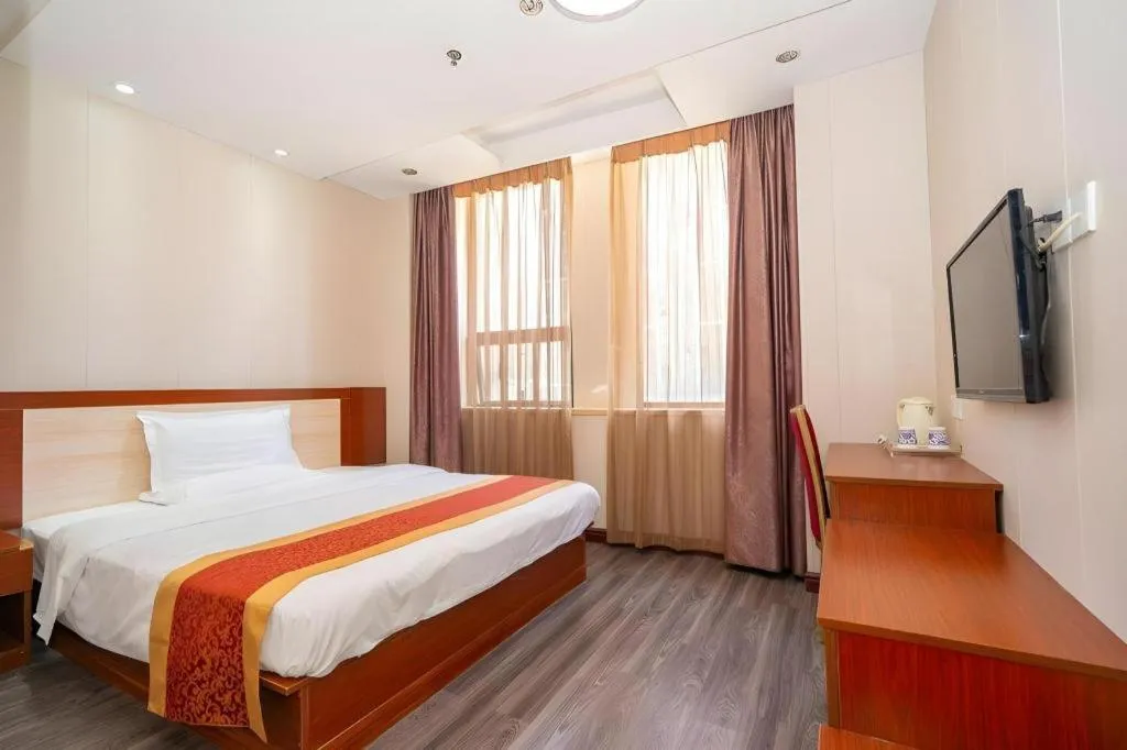 Bed in 7 Days Inn Wuhan Huaqiaocheng Happy Valley