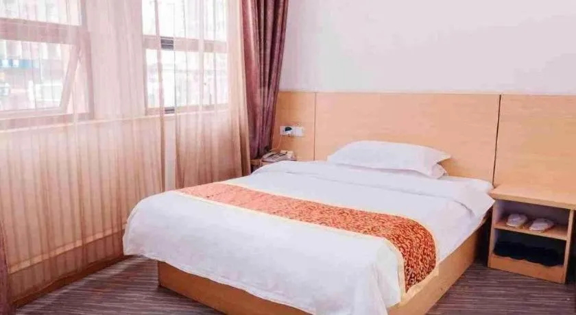 Bed in 7 Days Inn Wuhan Huaqiaocheng Happy Valley