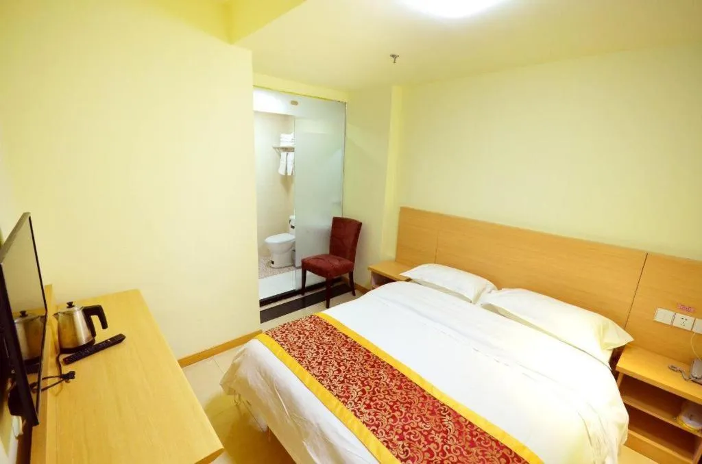 Bed in 7 Days Inn Wuhan Huaqiaocheng Happy Valley