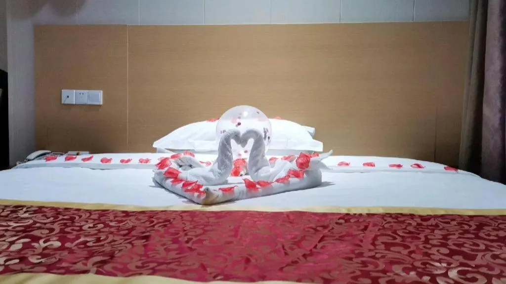 Bed in 7 Days Inn Wuhan Huaqiaocheng Happy Valley