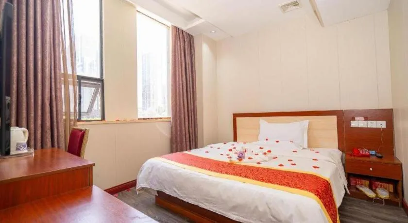 Bed in 7 Days Inn Wuhan Huaqiaocheng Happy Valley