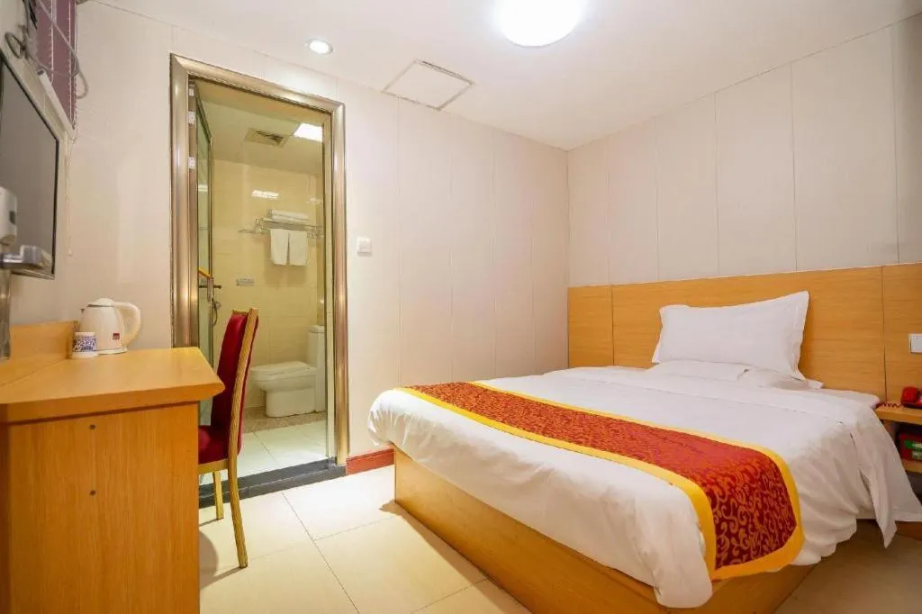Bed in 7 Days Inn Wuhan Huaqiaocheng Happy Valley