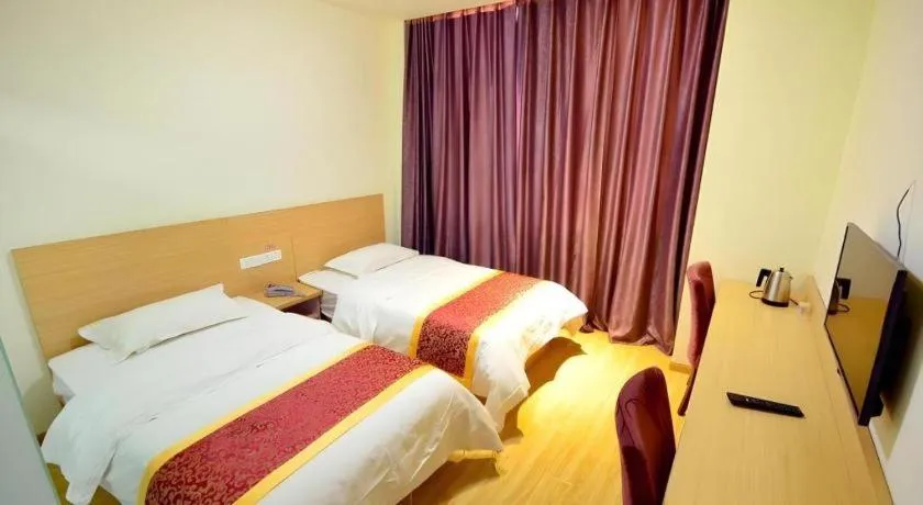Bed in 7 Days Inn Wuhan Huaqiaocheng Happy Valley
