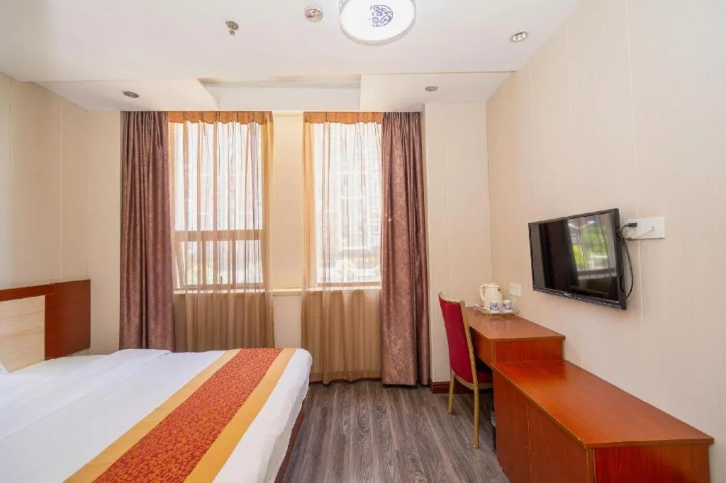 Bed in 7 Days Inn Wuhan Huaqiaocheng Happy Valley