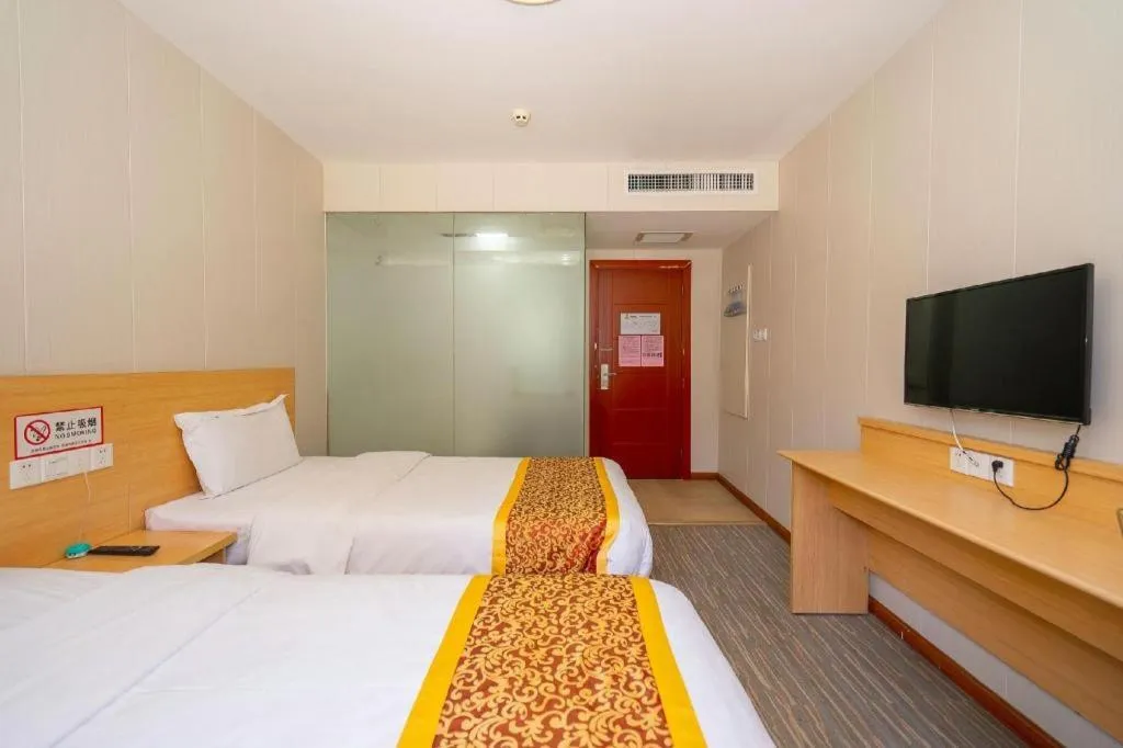 Bed in 7 Days Inn Wuhan Huaqiaocheng Happy Valley